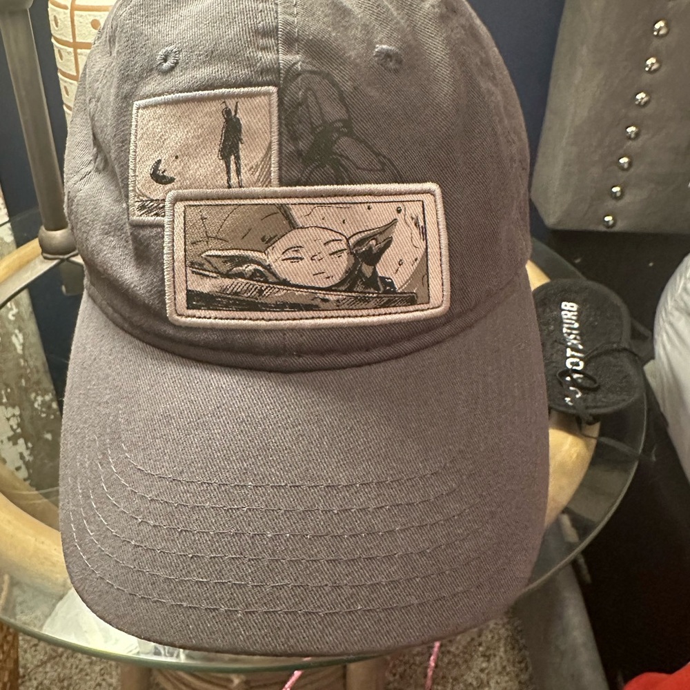 Disney Baseball Cap NWOT Star Wars: The Mandalorian Grogu And Din Djarin rare